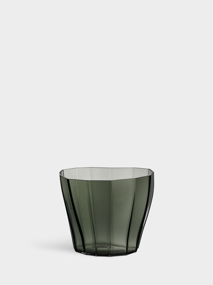ORREFORS Reed vase grøn 175mm